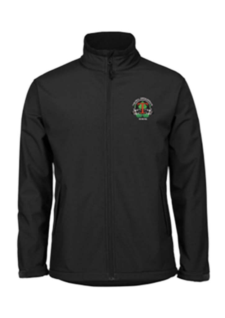 Tokoroa Intermediate School Softshell Jacket Black