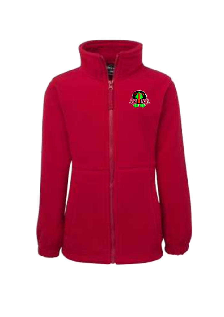 Tokoroa Intermediate School Fleece Dark Red
